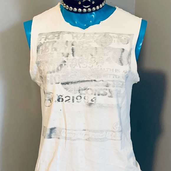 Rare CRASS - Vintage Shirt. Stencil - The Feeding Of The Five Thousand - Picture 2 of 7